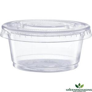 72/75Ml Sauce Cup With Lids “XPRO” – 50 pieces