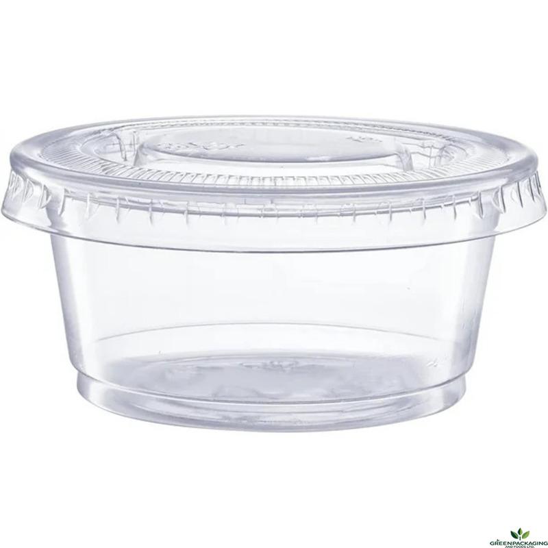72/75Ml Sauce Cup With Lids “XPRO” – 50 pieces