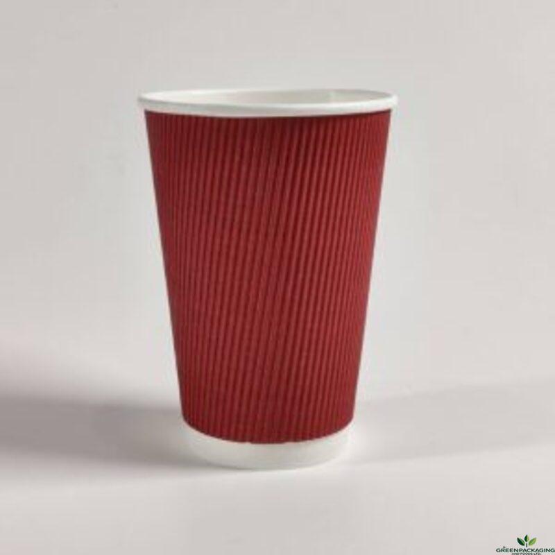 330ml Ripple Coffee/Tea Cups - pack of 50 pcs