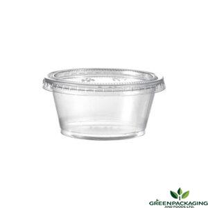 52x30ml Sauce Cups With Lid - pack of 250 pcs