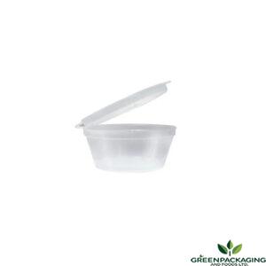 120/500ml Clear Container With Lid “XPRO” – 40 pieces - Image 1