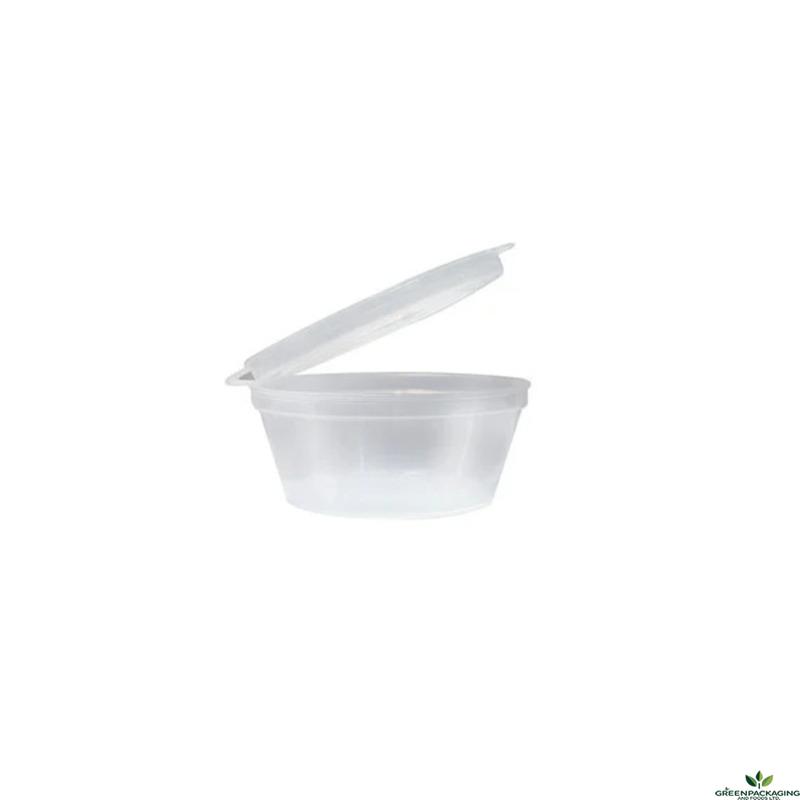 120/500ml Clear Container With Lid “XPRO” – 40 pieces