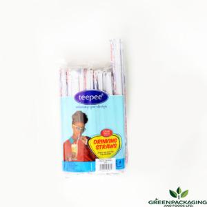 DS9 Black Wrapped Straws