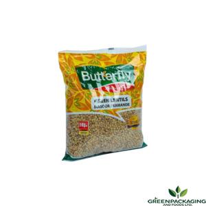 Butterfly Green Lentils 1Kg