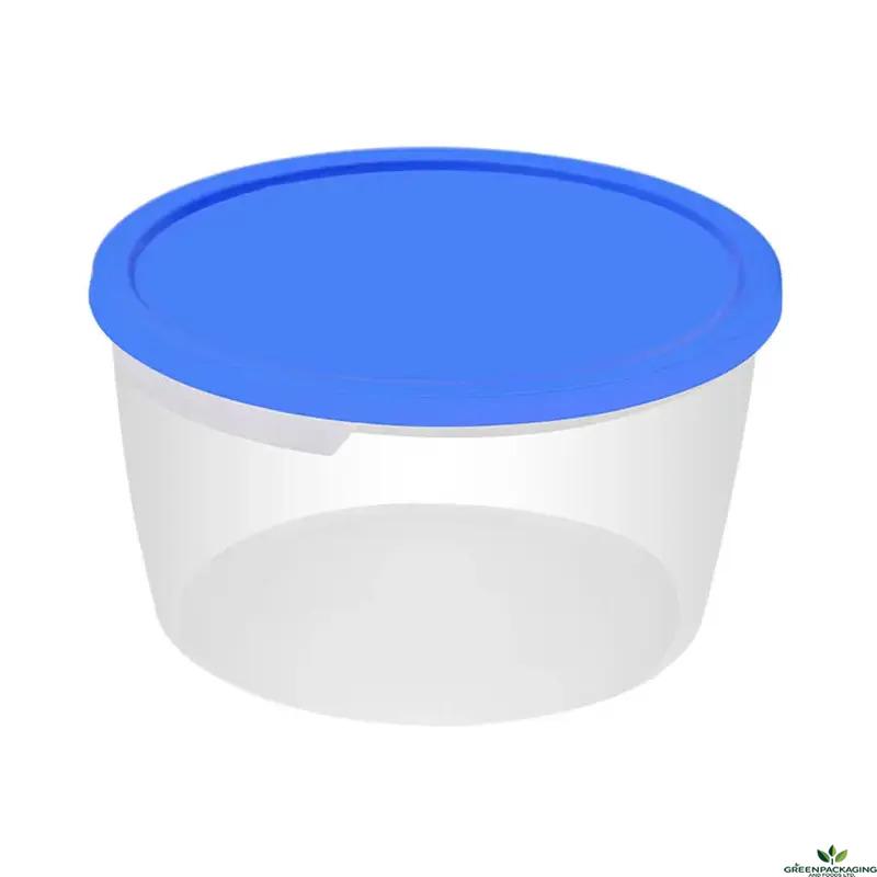 1 Ltr Dentex White Container + lid - pack of 40 pcs