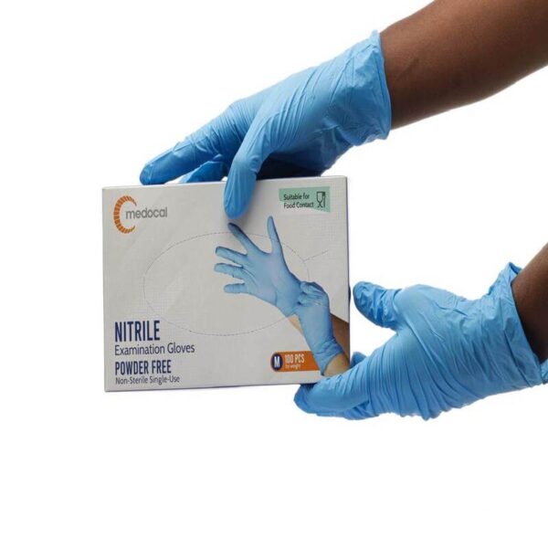 Medium Powder Free Blue Nitrile