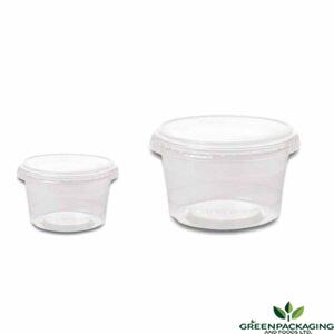 72x100ml Sauce Container With Lid - pack of 50pcs