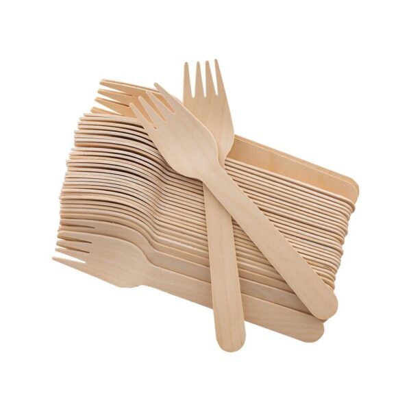 Wooden Forks – pack of 50pcs (1)